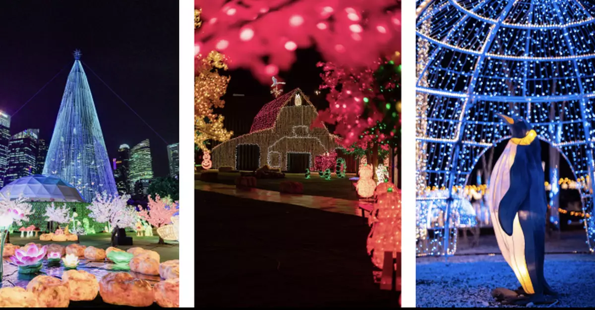 Festilumi沉浸式光影樂園 今年聖誕首度登陸香港 呈獻全球最高光影聖誕樹