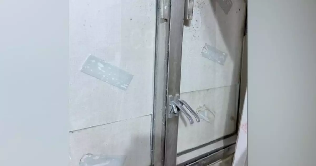 宏福苑五級火｜居民照片顯示宏志閣窗戶仍被封發泡膠板