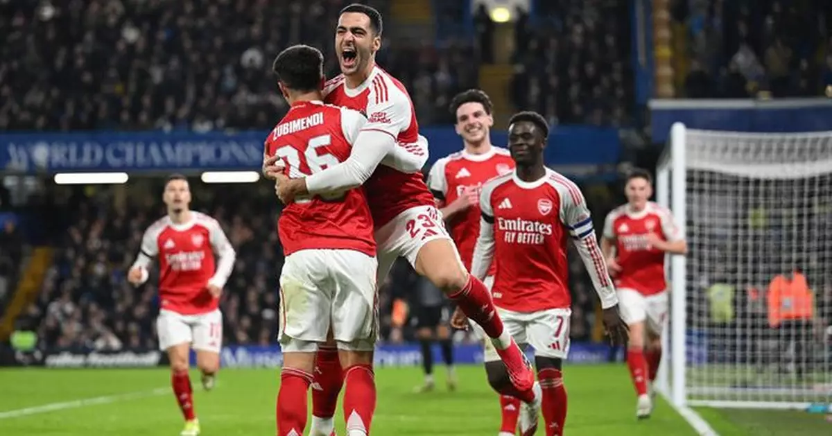 英格蘭聯賽盃阿仙奴於四強首回合戰挫車路士