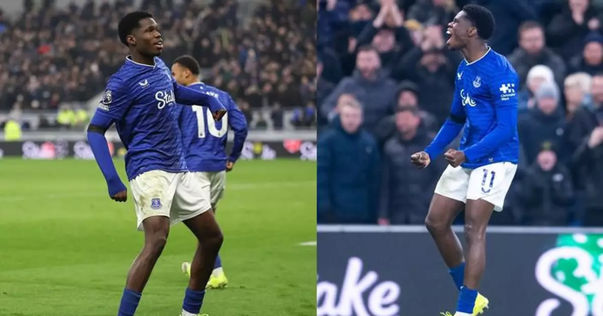 英格蘭超級足球聯賽　愛華頓主場1:1迫和列斯聯