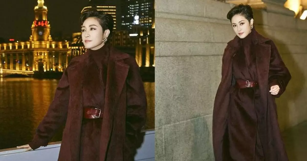 陳法蓉上海灘復古造型曝光 貴氣凍齡獲網民激讚