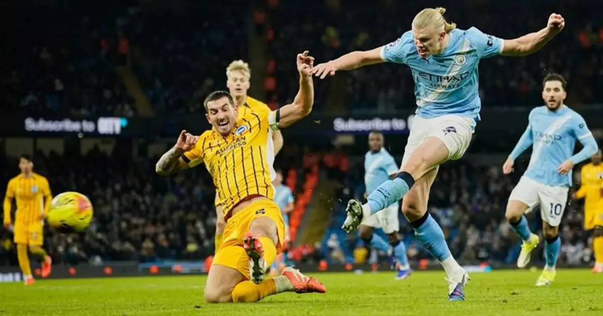 英超曼城主場被白禮頓逼和　車路士作客不敵富咸