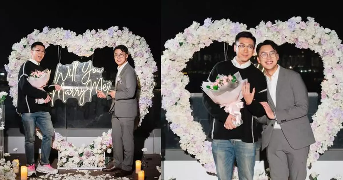 有線主播陳書君訂婚晒巨鑽 甜喊：我的「我願意」毫不猶豫