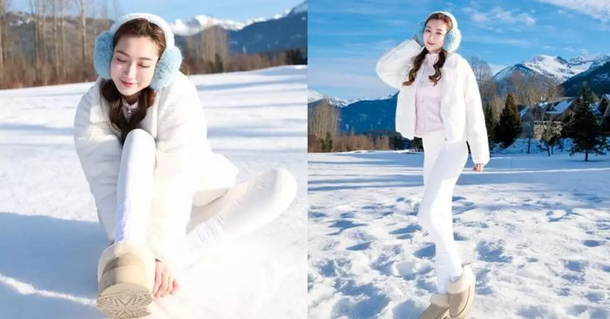 王嘉慧滑雪慶生盼優雅成長 獲港姐團送祝福