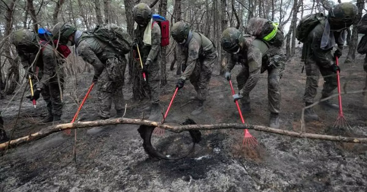 韓國慶尚北道義城郡發生山火 當局命居民疏散