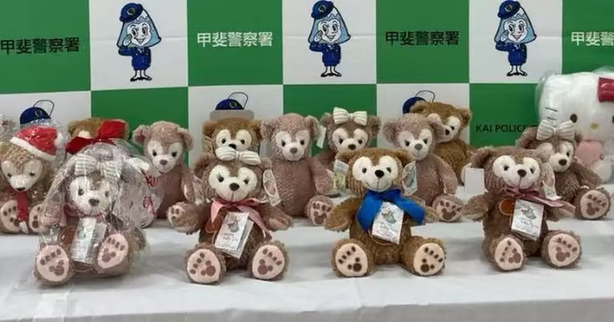 仿製迪士尼人氣角色公仔1年販售逾百隻 日女裁縫涉侵害商標權被捕