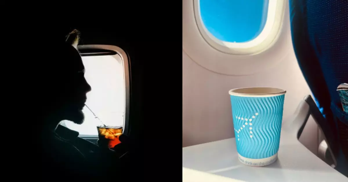 資深空服員提醒飛行途中少喝一類飲品 恐加劇脫水與不適