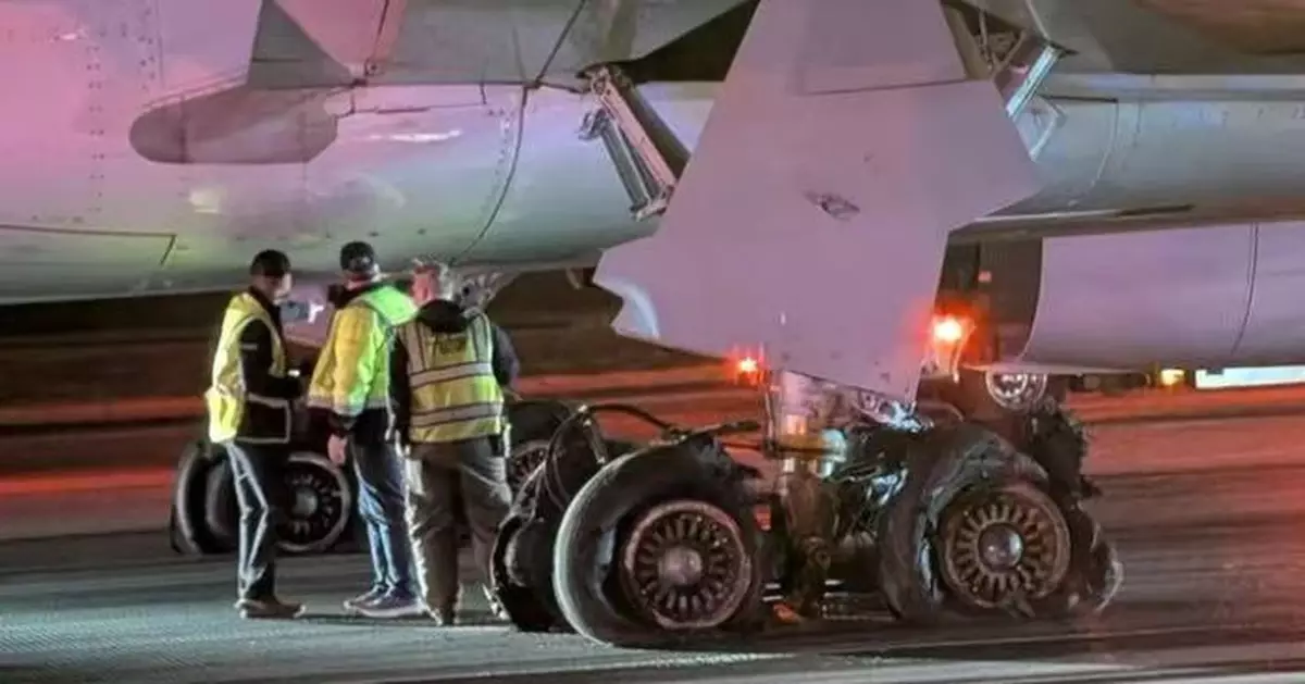 落地瞬間8輪胎連環爆裂 南美航空客機劇烈搖晃廁所門脫落嚇窒221名乘客