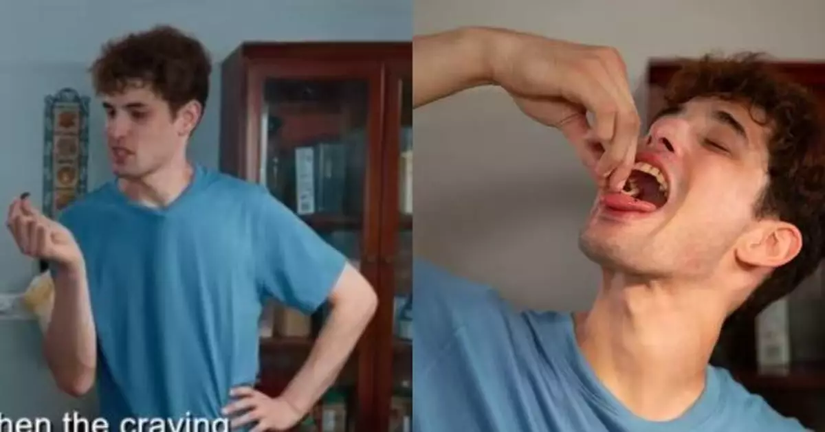 美漢每日生食百隻麵包蟲甲甴形容味道似「爆谷」 專家警告恐致寄生蟲入腦