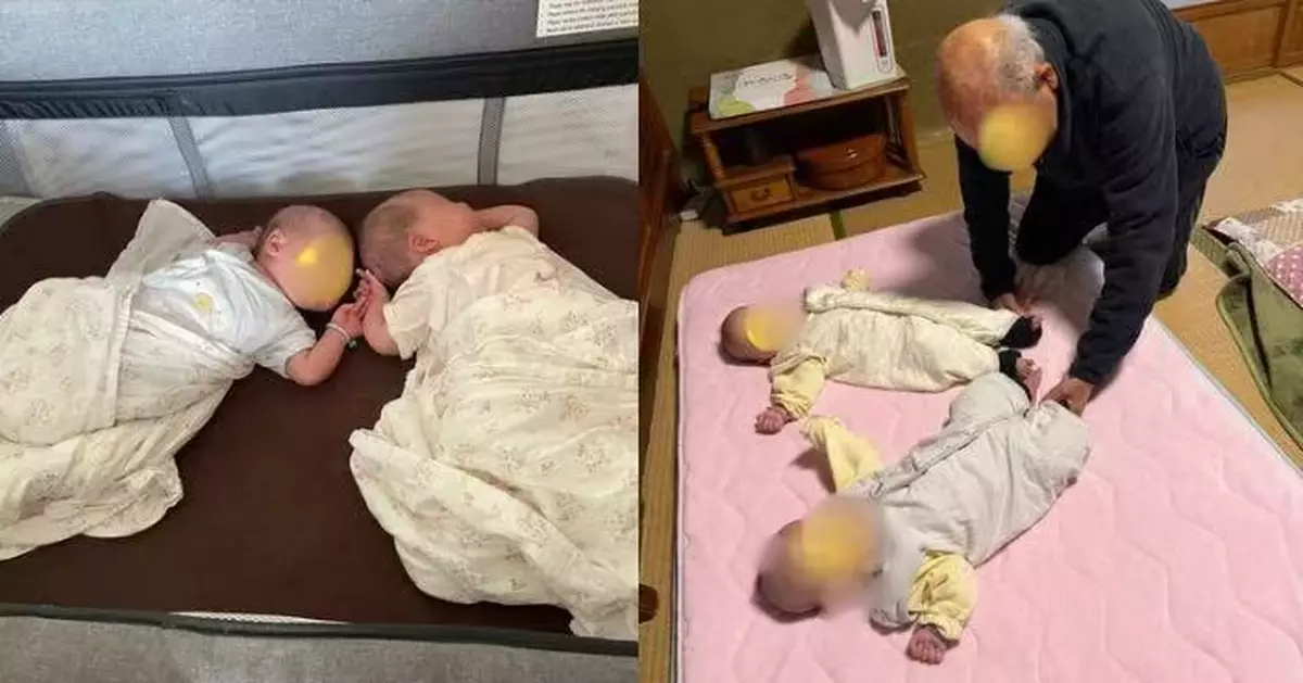 相差1世紀！日本百歲曾祖父逗弄初生曾孫 溫馨同框畫面曝光