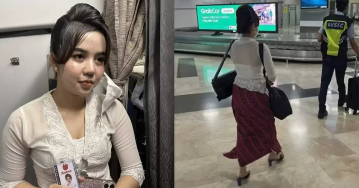 求職受騙憂家人失望 印尼女著假制服扮空姐登機遭揭穿 結局有反轉