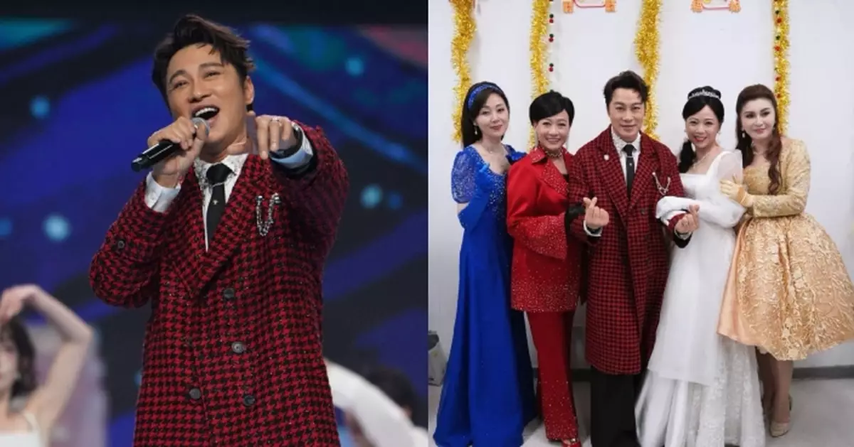 譚耀文參與跨年春晚特備節目 喜遇《我和春天有個約會》四位主角