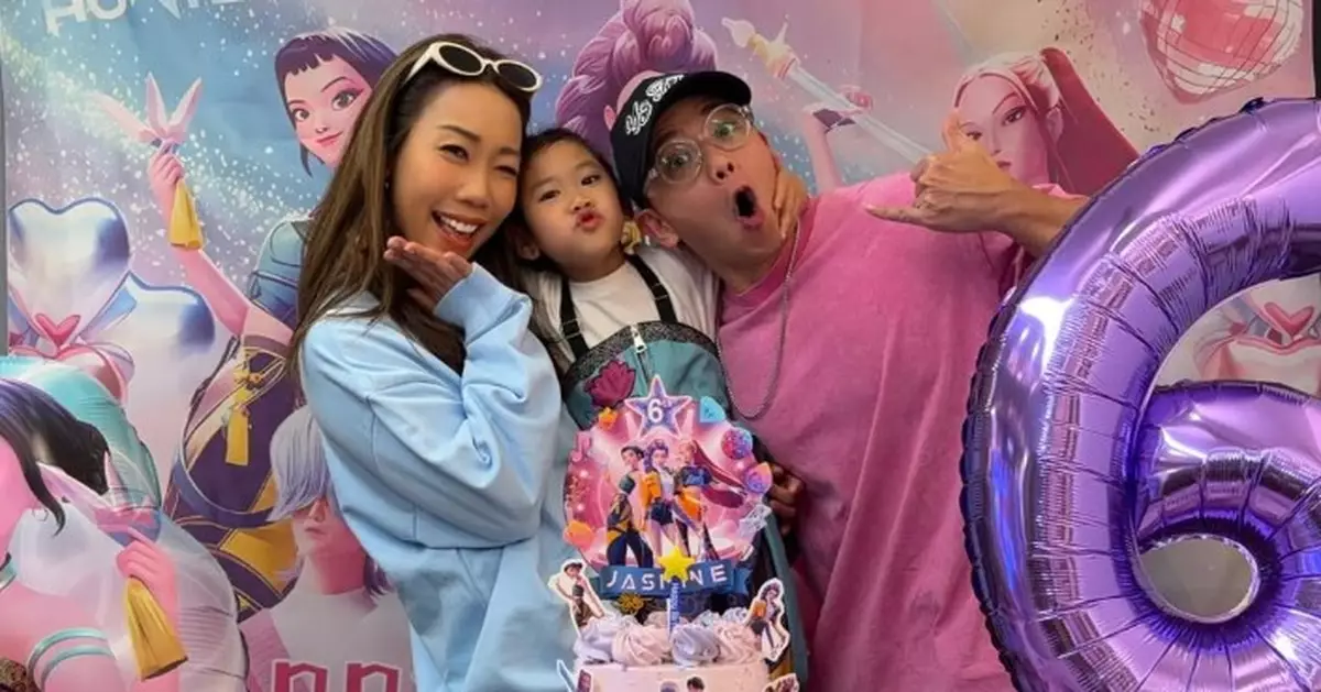 林子善愛女6歲生日勁溫馨 大讚囡囡乖巧慳家