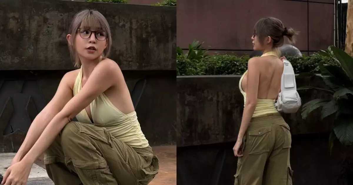 大馬女神Miko Wong超Deep V再晒美背 側身盡顯澎湃身材