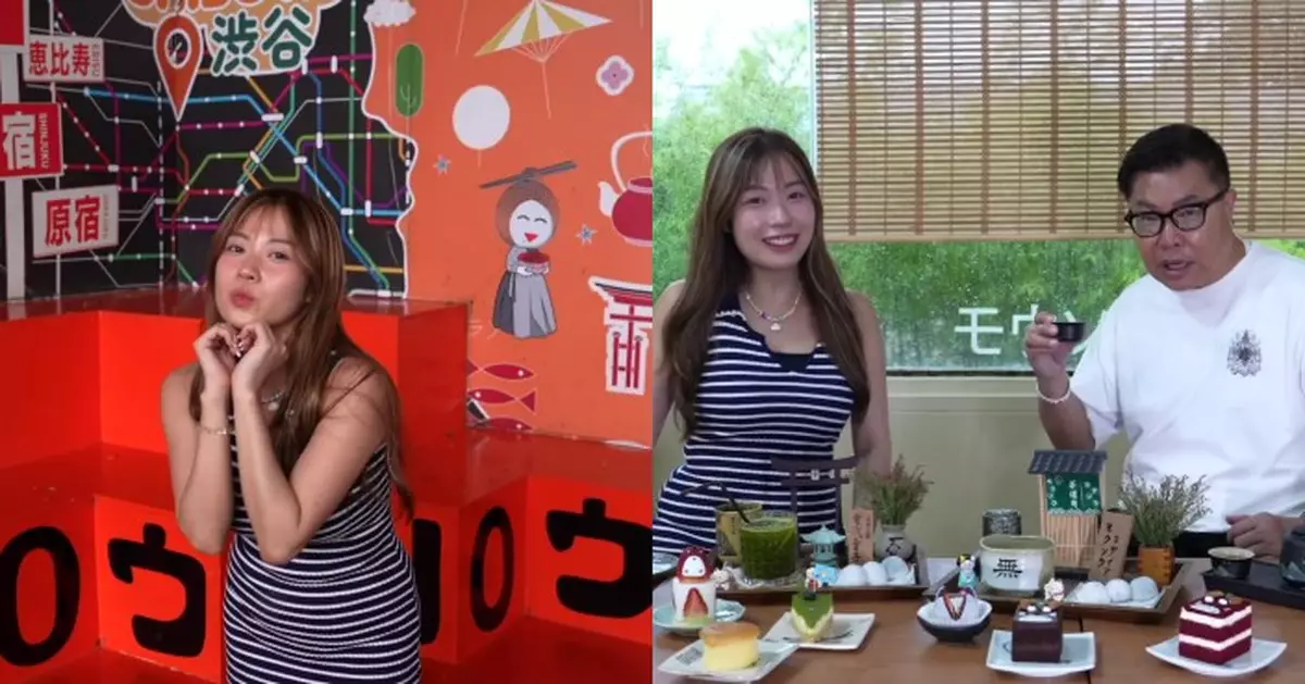 冲遊泰國11｜黃婧靈表情包大放送 「紫色控」必到打卡佛寺 胡慧冲推介大城府打卡咖啡店「影咗當去咗旅行」