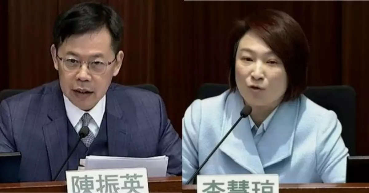 陳振英：人大與議員角色互通　李慧琼：會以立法會工作為主