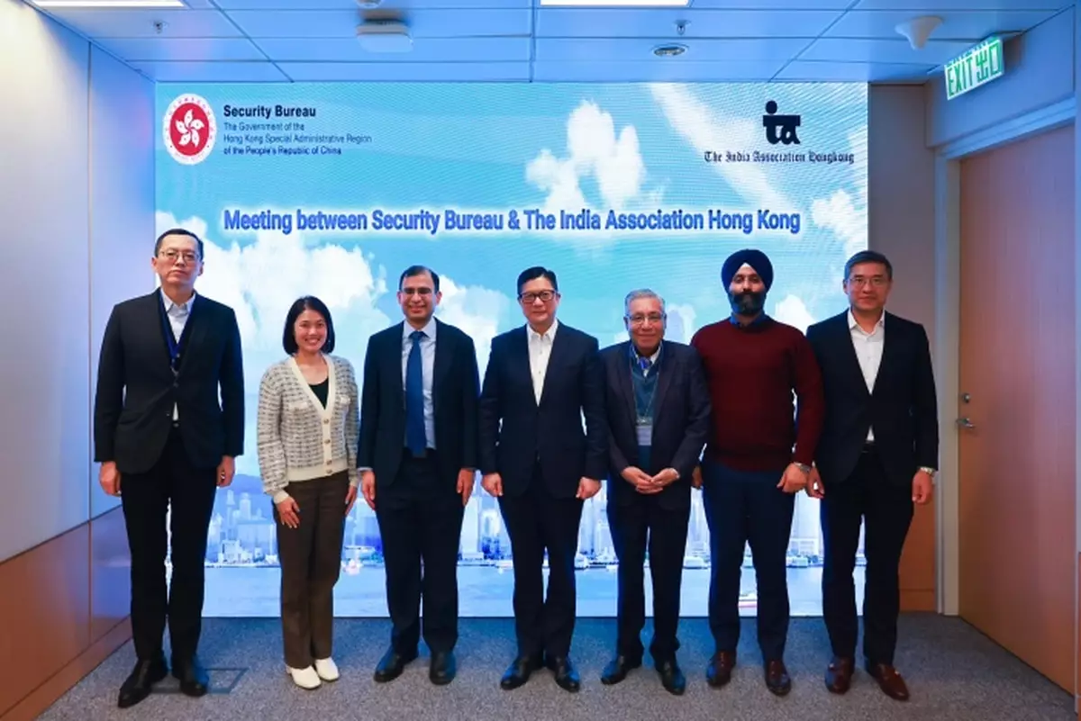 鄧炳強會見新加坡駐港總領事及印度協會代表團 深化交流防範詐騙與毒品犯罪
