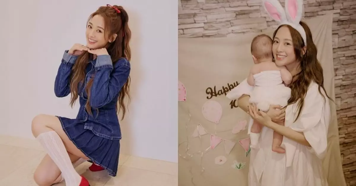 鬼鬼秘密生女一年首公開 囡囡側面萌樣曝光