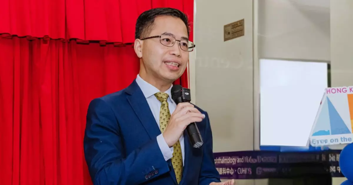 香港眼科學會會長任卓昇﹕秋冬季節急性閉角型青光眼發作風險提高