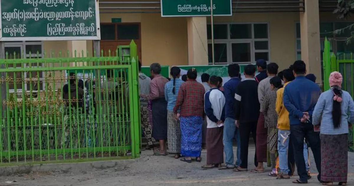 緬甸大選第二階段投票舉行