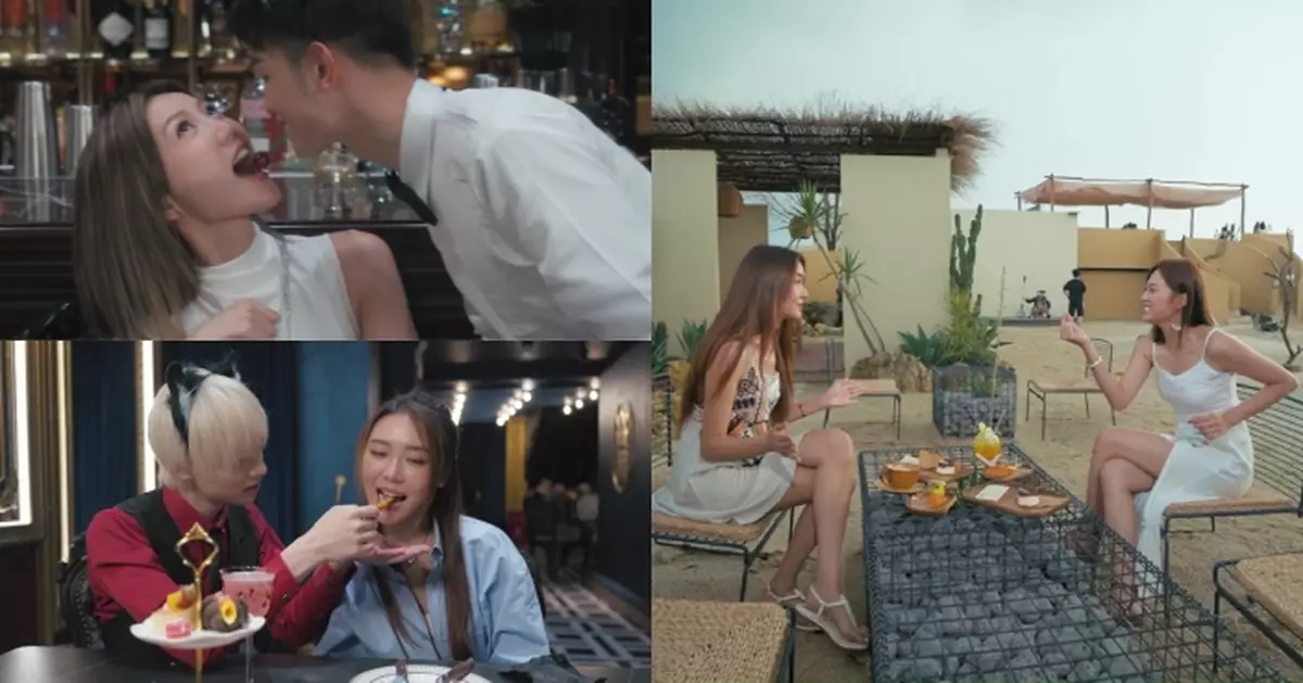 尋歡作樂的姐姐｜孖吳若希到訪新興男僕Café體驗「花式餵食」 戴祖儀游嘉欣摩洛哥風餐廳朝聖打咭