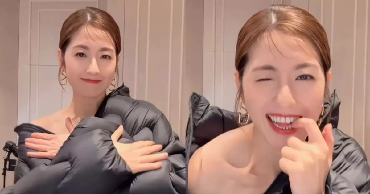 陳自瑤潮玩撒嬌舞Challenge 晒香肩單眼電暈網民