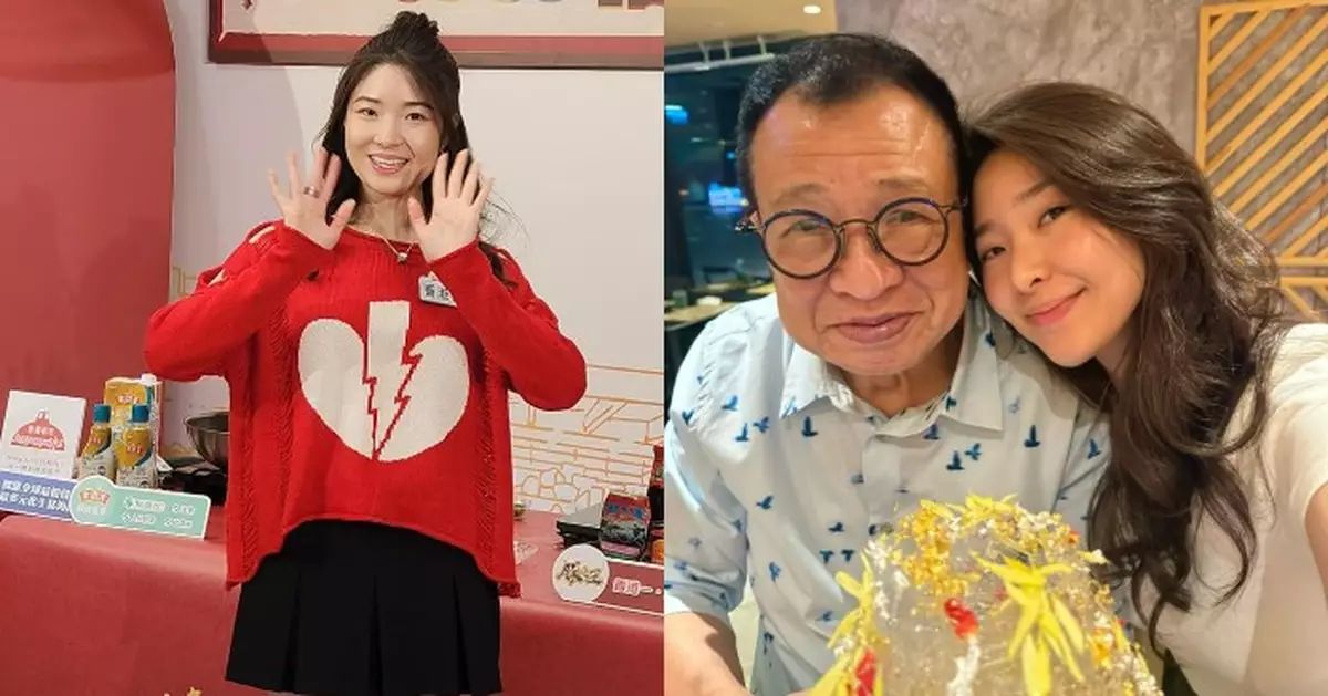 許惠菁憶亡父許紹雄夢中搞笑相伴 感激佘詩曼陪伴渡喪親痛