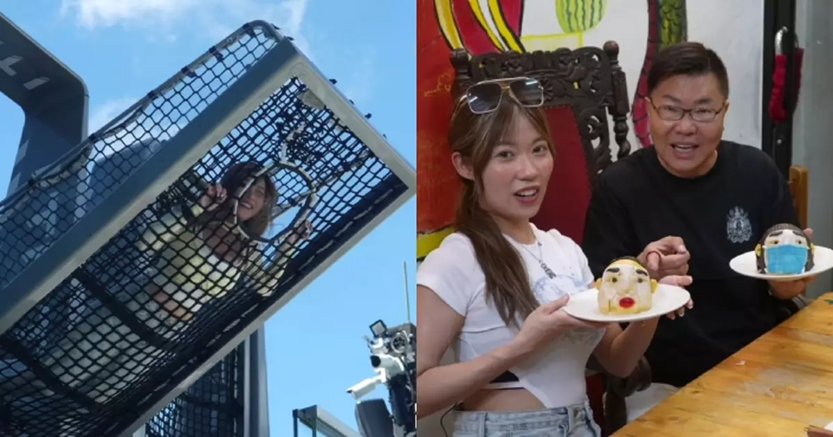 冲遊泰國11｜波波74樓懸空玩命「以為自己就死」 胡慧冲來都來了勇闖「南京紅姐」主題餐廳