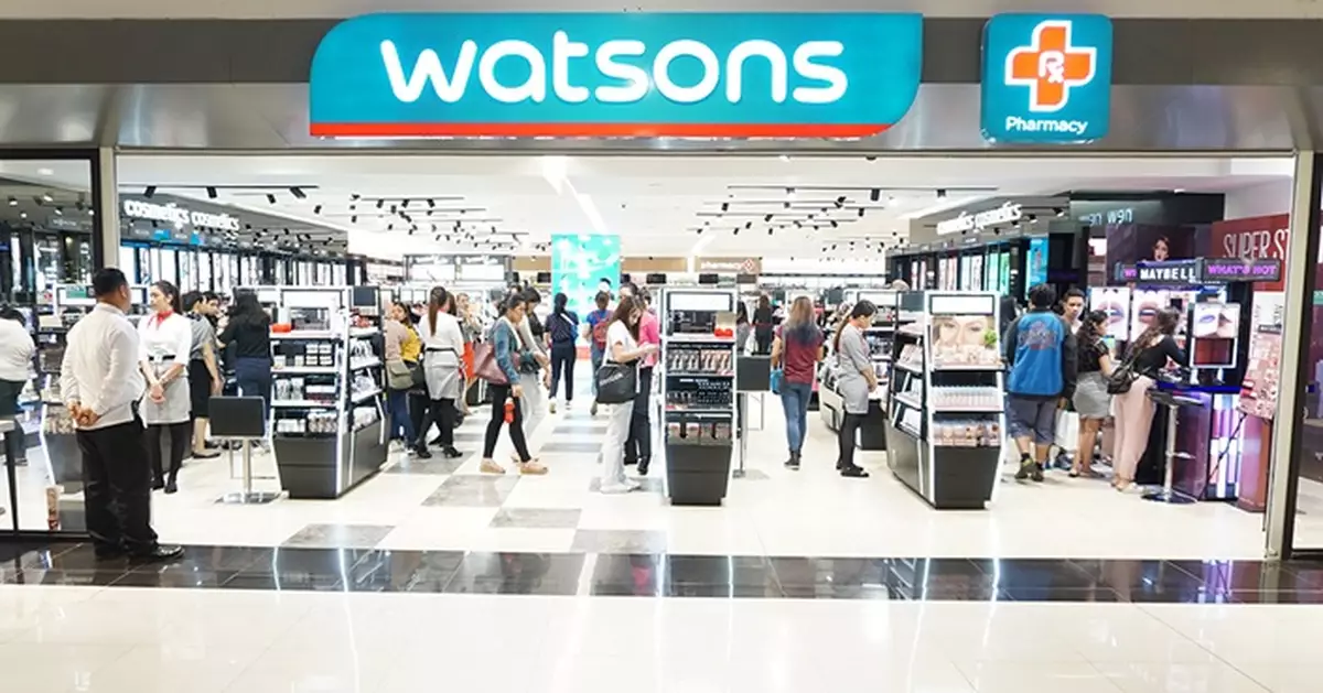 屈臣氏計畫今年投資38億元 包括擬新增約1000家店及強化O+O平台等