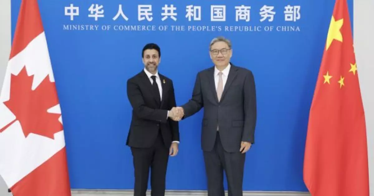商務部長王文濤晤加拿大國貿部長西杜