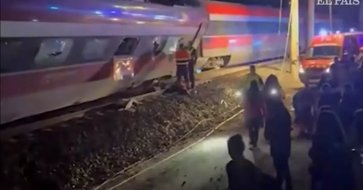 西班牙高鐵出軌相撞增至39死 交通大臣：出事路軌是直路 對起因感到奇怪