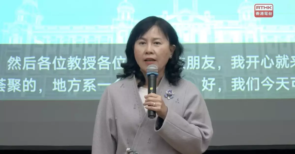 陳美寶冀未來低空經濟活動更具難度　包括跨境物流及無人機載人