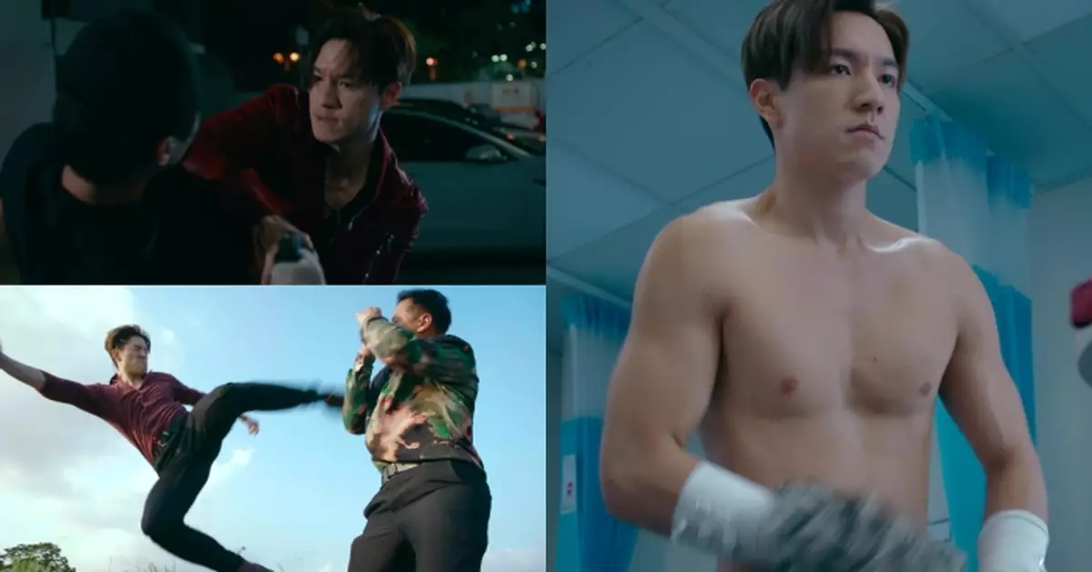 非常檢控觀｜吳偉豪化身「動作擔當」一晚三場打鬥戲超精彩 醫院換衫戲大晒結實Body網民勁讚型