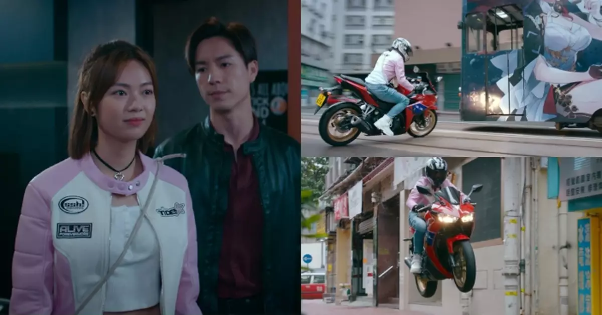 非常檢控觀｜游嘉欣變白背心造型獲讚青春無敵 孖吳偉豪銅鑼灣鬧市飛車拍出真實+新鮮感