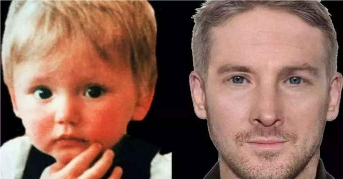 英不足2歲男童希臘失蹤35年 母拒信已不在人世 指遭拐賣欲驗DNA求證