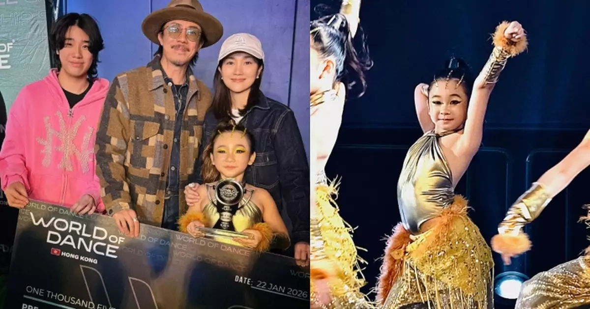 謝安琪女兒Kakaball跳入國際級舞台 由西班牙跳到香港