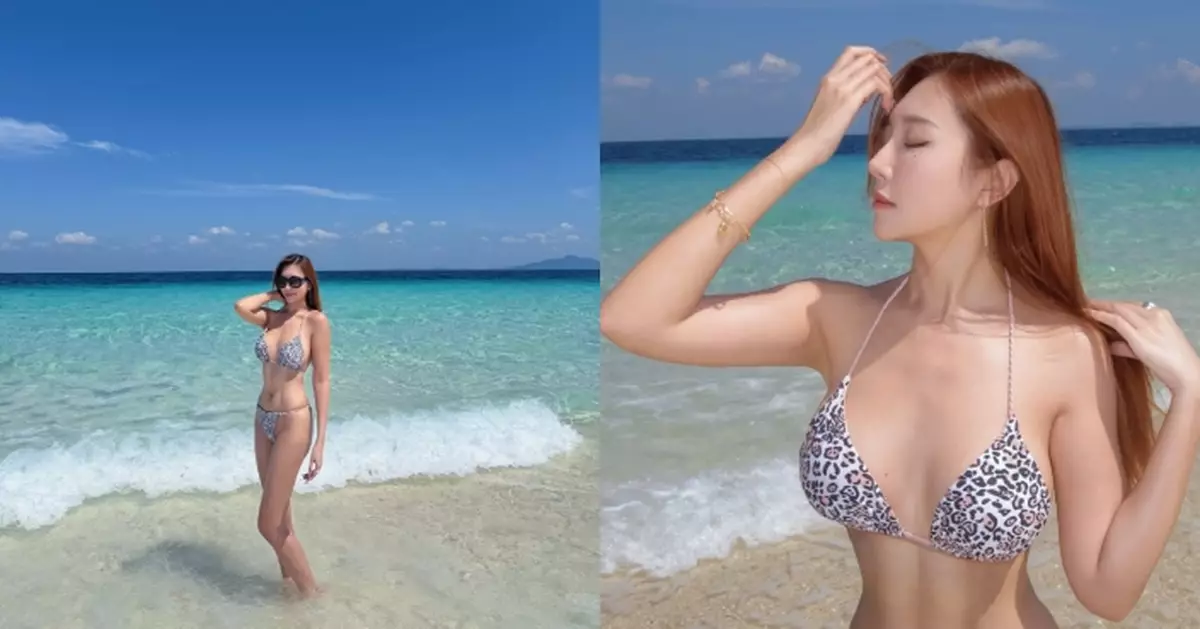 梁允瑜晒火辣泳照展瓏浮凸好身材 獲網民封為「福利官」