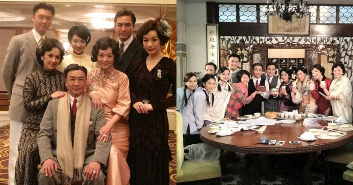 《名媛望族》與江美儀英文對罵Hit爆網 劉松仁連環晒花絮照感謝觀眾欣賞