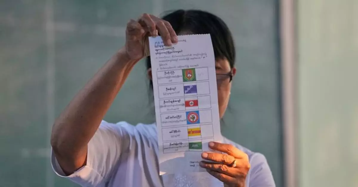 緬甸大選第三階段投票結束 親軍方政黨料壓倒性勝選