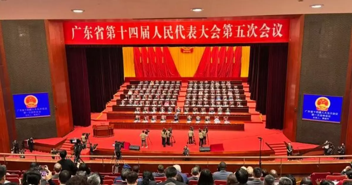 廣東去年生產總值增3.9%　總量連續37年排名全國第一