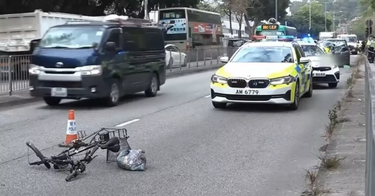 大埔單車男遭私家車撞倒送院後不治 司機涉危駕致他人死亡被捕