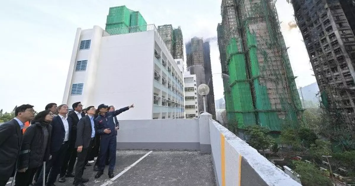 李家超承諾盡快落實宏福苑長遠安置方案 做到情理法兼備