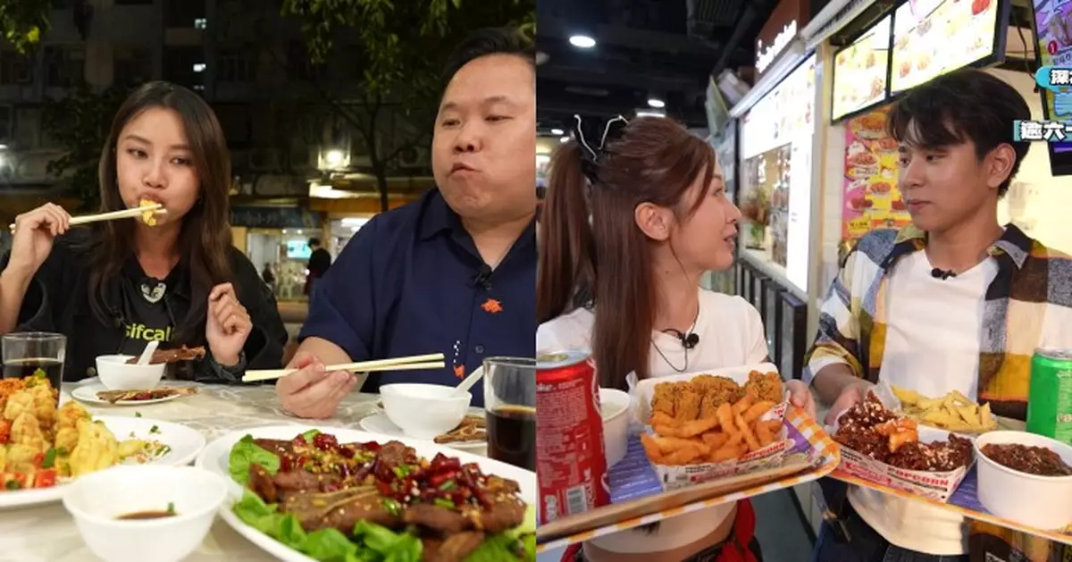美食新聞報道｜倪嘉雯親證深水埗food court食物夠Dope  最愛雞餐「全部都係雞」