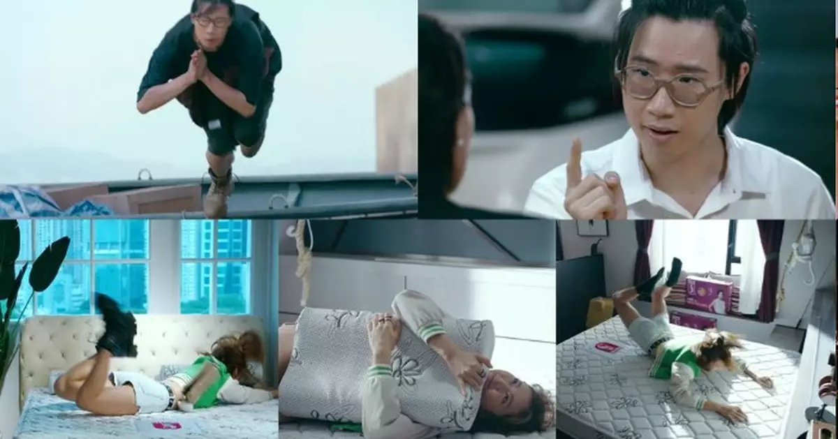 非常檢控觀｜林智樂「搞笑跳水動作」掀熱議 游嘉欣「瞓身」飛躍滾床單畫面網民勁buy