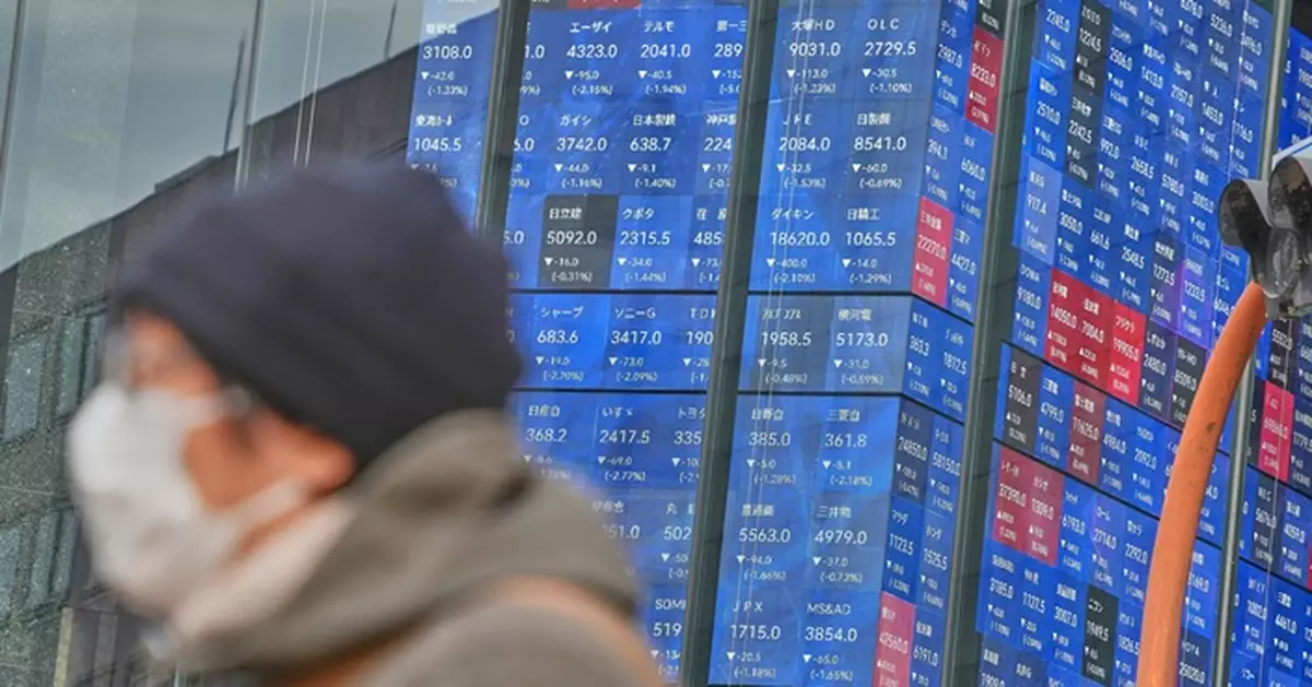 日股半日跌約0.6%