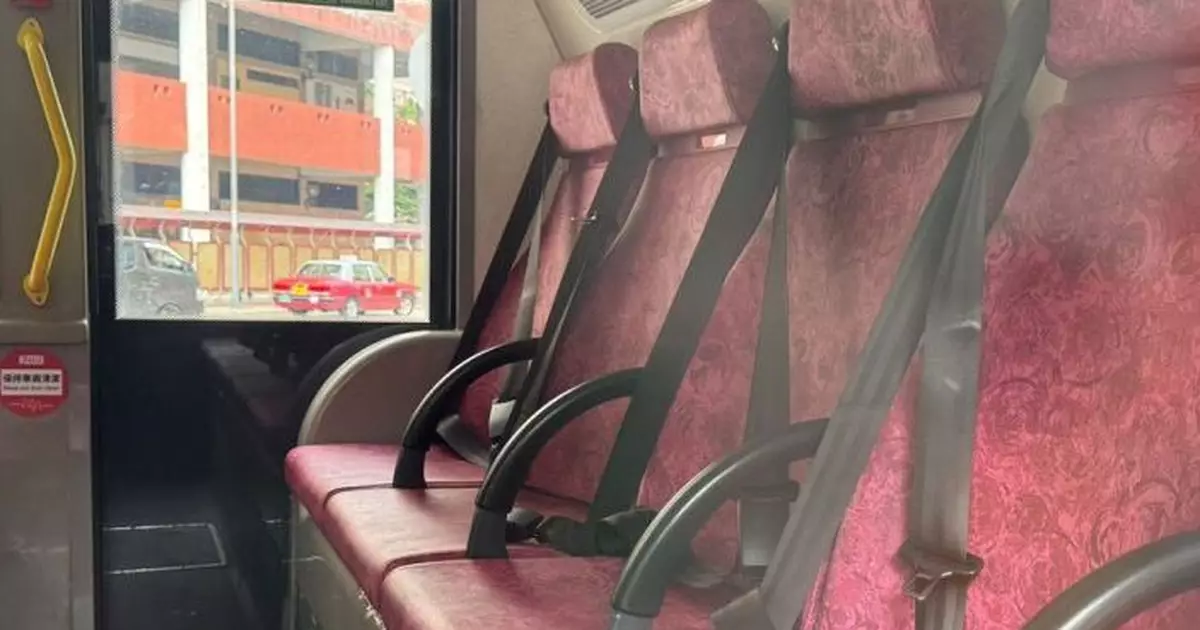 因應安全帶新安排 九巴適時更新乘客資訊及前線人員工作指引