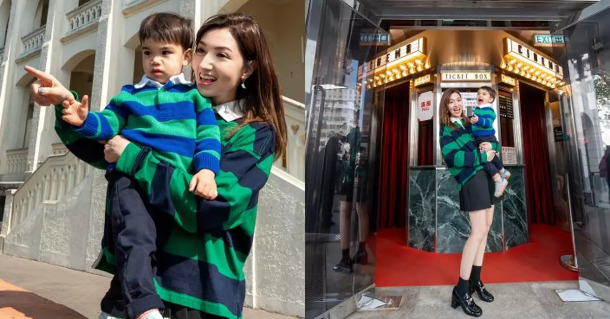 混血主持兼靚媽可宜偕仔仔 一日玩盡古蹟文化放電之旅