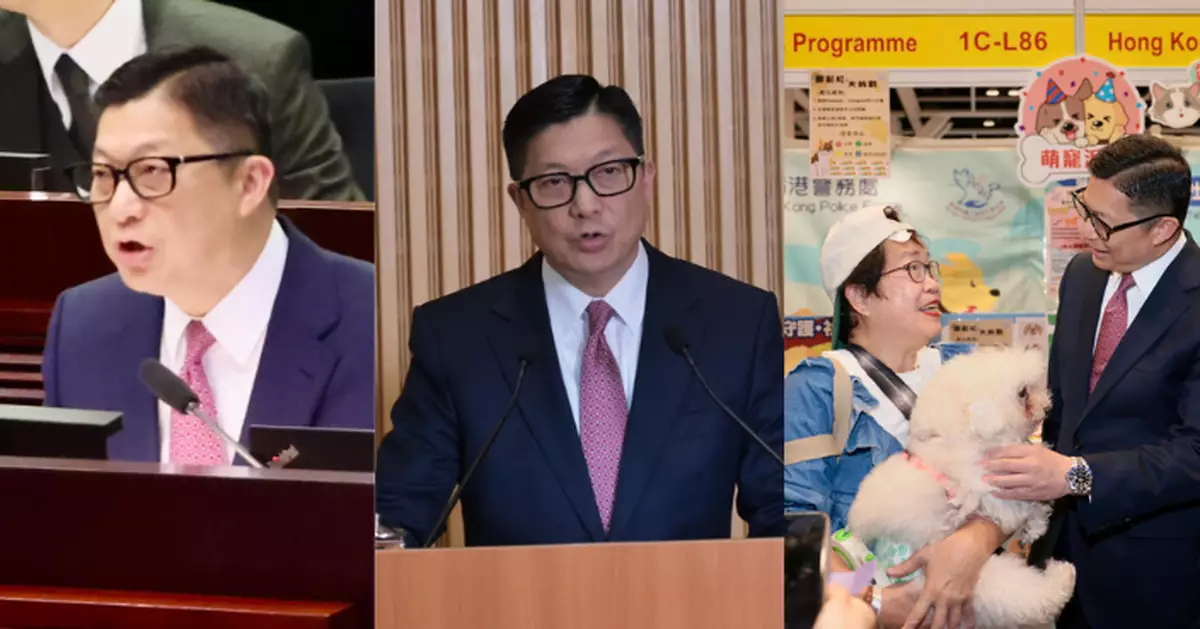 鄧炳強稱工作非常緊湊「忙碌不知時日過」 每分鐘都顯得格外有意義