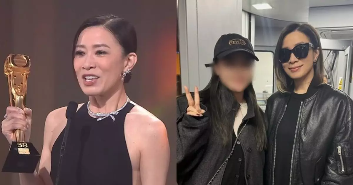 視后佘詩曼機艙親民合照 一句承諾暖透粉絲心