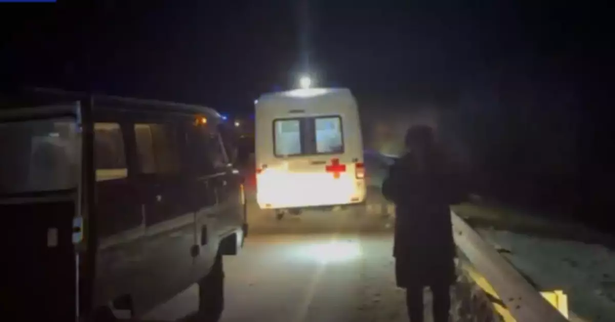 載有中國遊客旅遊大巴 俄羅斯區級公路撞貨車3死5傷